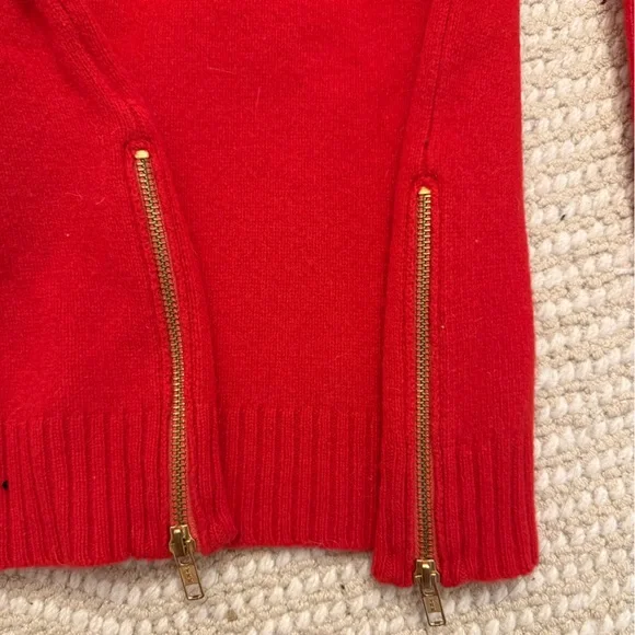 Red Wool Sweater - Picture 3 of 4